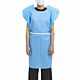 Patient Exam Gown McKesson One Size Fits Most Blue Disposable