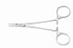 Needle Holder McKesson Argent™ 5 Inch Length Smooth Jaws Finger Ring Handle