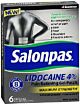 Topical Pain Relief Salonpas® 4% Strength Lidocaine Patch 6 per Box