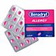 Allergy Relief Benadryl® 25 mg Strength Tablet 24 per Box