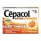 Sore Throat Relief Cepacol® Extra Strength 15 mg - 2.6 mg Strength Lozenge 16 per Box