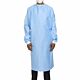 Non-Reinforced Surgical Gown with Towel ULTRA X-Large Blue Sterile AAMI Level 3 Disposable