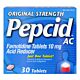 Antacid Pepcid® AC 10 mg Strength Tablet 30 per Box