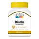 Biotin Supplement 21st Century® Vitamin B7 10,000 mcg Strength Tablet 120 per Bottle