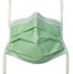 Surgical Mask Fog Shield® Anti-fog Tape Pleated Tie Closure One Size Fits Most Green NonSterile Not Rated Adult