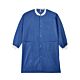 Lab Coat LabMates® Blue X-Large Knee Length Disposable