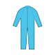 Coverall 2X-Large Blue Disposable NonSterile