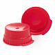 McKesson Tube Closure Polyethylene Snap Cap Red 16 mm For Use with 16 mm Blood Drawing Tubes, Glass Test Tubes, Plastic Culture Tubes NonSterile