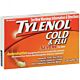 Cold and Cough Relief Tylenol® Cold & Flu Severe 325 mg - 5 mg - 200 mg - 15 mg Strength Caplet 24 per Bottle