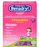 Children's Allergy Relief Children's Benadryl® 12.5 mg Strength Chewable Tablet 20 per Box