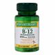 Vitamin Supplement Nature's Bounty® Vitamin B12 1000 mcg Strength Lozenge 60 per Bottle Cherry Flavor