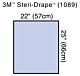 General Purpose Drape 3M™ Steri-Drape™ Utility Sheet 22 W X 25 L Inch Sterile