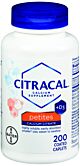 Joint Health Supplement Citracal® Petites Vitamin D / Calcium 500 IU - 400 mg Strength Tablet 200 per Bottle