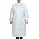 Surgical Gown with Towel Aero Chrome 2X-Large Silver Sterile AAMI Level 4 Disposable