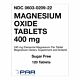 Mineral Supplement Magnesium Oxide 400 mg Strength Tablet 120 per Bottle