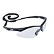 Safety Glasses Jackson Safety® Nemesis Anti-fog Coating Clear Tint Polycarbonate Lens Black Frame Over Ear One Size Fits Most