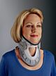 Rigid Cervical Collar with Replacement Pads ProCare® Transitional 172 Preformed Adult Short Two-Piece / Trachea Opening 2-1/4 Inch Height 13 to 22 Inch Neck Circumference