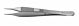 Tissue Forceps Padgett® Adson 4-3/4 Inch Length Surgical Grade Stainless Steel NonSterile NonLocking Narrow Thumb Handle Straight Delicate, 1 X 2 Teeth and Tying Platform