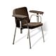 Blood Drawing Chair Ritter® 281 Double Fixed Armrest Robust Brown