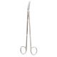 Vascular Scissors Miltex® Potts-Smith 7 Inch Length OR Grade German Stainless Steel NonSterile Finger Ring Handle 60° Angled