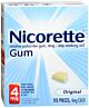 Stop Smoking Aid Nicorette® 4 mg Strength Gum