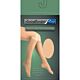 Compression Stocking Loving Comfort® Knee High Medium Beige Closed Toe