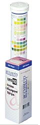 Reagent Test Strip Accustrip® Urinalysis Bilirubin, Blood, Glucose, Ketones, Leukocytes, Nitrite, pH, Protein, Specific Gravity, Urobilinogen For use with URS Reader or Visual Read 100 Tests 100 per Bottle