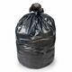 Trash Bag Colonial Bag 10 gal. Black LLDPE 0.35 mil 23 X 24 Inch X-Seal Bottom Flat Pack