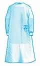 Fabric-Reinforced Surgical Gown with Towel Astound® 2X-Large Blue Sterile AAMI Level 3 Disposable