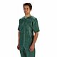 Scrub Shirt Barrier® Large Green 3 Pockets Short Set-In Sleeve Unisex