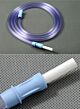 Suction Connector Tubing AMSure® 12 Foot Length 0.25 Inch I.D. Sterile Tube to Tube Connector Clear NonConductive PVC