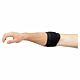 Elbow Support DeRoyal® Small Pull-On / Hook and Loop Strap Closure Tennis Elbow Strap Left or Right Elbow 9 to 10 Inch Forearm Circumference Black