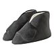 Diabetic Bootie Slippers Silverts® Medium / X-Wide Black Ankle High