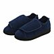 Slippers Silverts® Size 10 / 2X-Wide Navy Blue Easy Closure