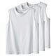 Adaptive Undershirt Silverts® X-Large White Without Pockets Sleeveless Female