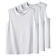 Adaptive Undershirt Silverts® 3X-Large White Without Pockets Sleeveless Female