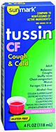 Cold and Cough Relief sunmark® 10 mg - 100 mg - 5 mg / 5 mL Strength Liquid 4 oz.