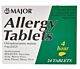 Allergy Relief Major® 4 mg Strength Tablet 24 per Box