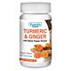 Mineral Supplement YumV's™ Turmeric Curcumin / Ginger / Black Pepper Extract 250 mg - 12 mg - 100 mcg Strength Gummy 60 per Bottle Peach Flavor