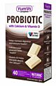 Probiotic Dietary Supplement YumV's™ 40 per Box Chewable Tablet