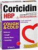 Cold and Cough Relief Coricidin® HBP 4 mg - 30 mg Strength Tablet 16 per Box