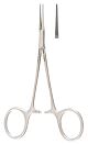 Mosquito Forceps Jacobson-Micro 5 Inch Length Surgical Grade Stainless Steel NonSterile Ratchet Lock Finger Ring Handle Straight Extremely Delicate, Serrated Tips