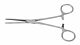 Hemostatic Forceps Vantage® Rochester-Pean 7-1/4 Inch Length Floor Grade Stainless Steel NonSterile Ratchet Lock Finger Ring Handle Straight Serrated Tips