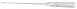 Uterine Curette Miltex® Sims 11 Inch Length Hollow Handle with Grooves Size 00 Tip Sharp Loop Tip