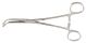 Hemostatic Forceps Miltex® Mixter 7-1/4 Inch Length OR Grade German Stainless Steel NonSterile Ratchet Lock Finger Ring Handle Full Curved Serrated Tip