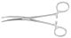 Hemostatic Forceps Miltex® Rochester-Pean 10-1/4 Inch Length OR Grade German Stainless Steel NonSterile Ratchet Lock Finger Ring Handle Curved Serrated Tip