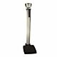 Column Scale with Height Rod Health O Meter® Digital Display 272 kg Capacity Gray AC Power