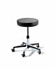 Manual Screw Adjust Stool Ritter® 274 Classic Series Backless Screw Adjust, Manual Seat Height Adjustment 5 Casters Sandy Retreat