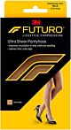 Compression Pantyhose 3M™ Futuro™ Energizing Waist High Large Nude Closed Toe