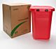 Mailback Sharps Container TakeAway® Recovery System Red Base 20-1/2 X 20-3/10 X 28 Inch Horizontal / Vertical Entry 30 Gallon